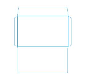 8號西式150x250x45mm平角